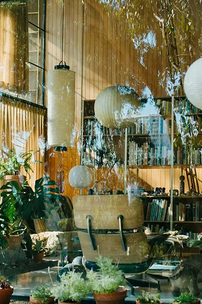 Charles Eames Lounge Chair Rückseite