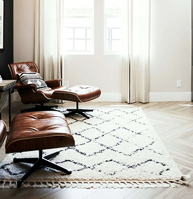 Charles Eames Lounge Chair Wohnzimmer