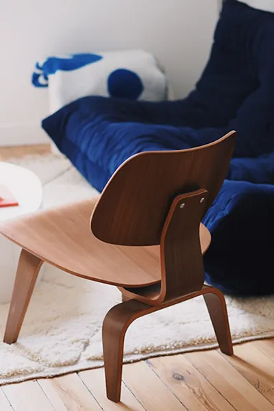 Eames Plywood Chair Rückseite