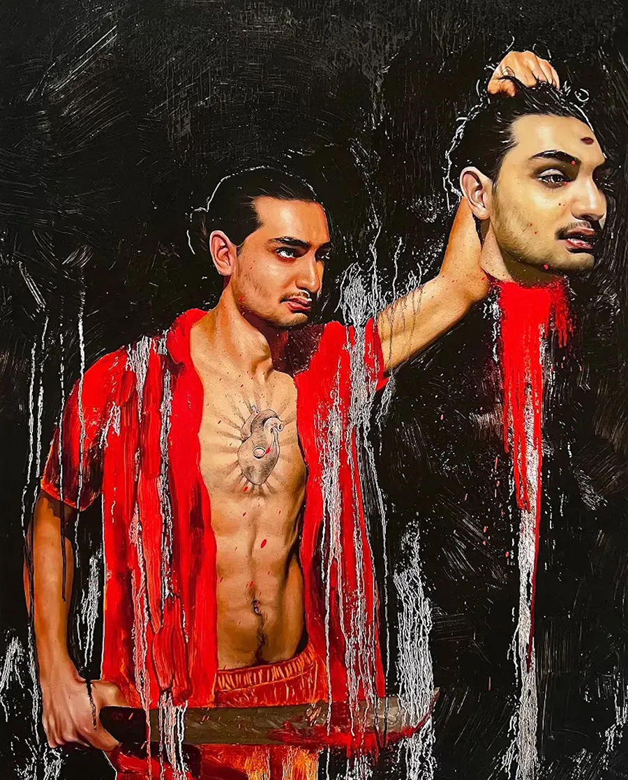 Isaac Pelayo Selbstportrait