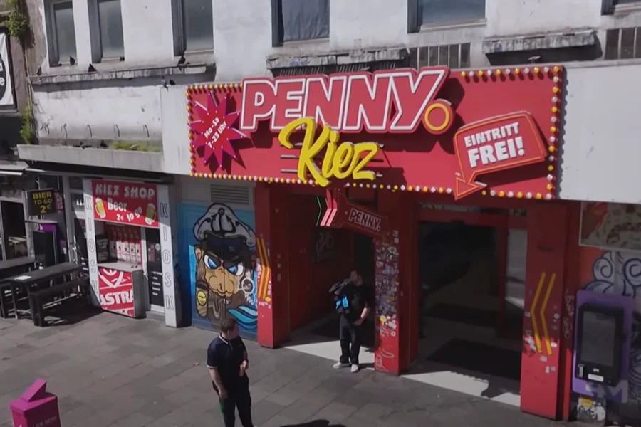 Penny Kiez auf der Reeperbahn