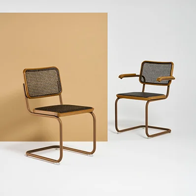 Thonet Freischwinger Dark Melange