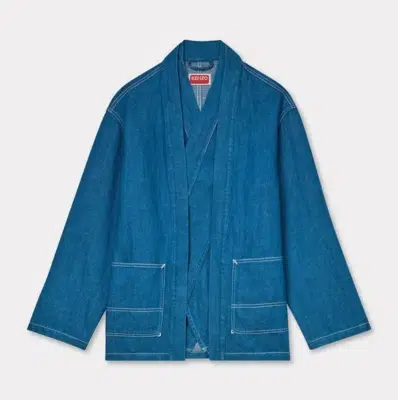 Kimono Jacke Denim Kenzo