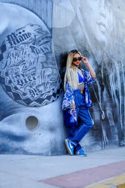 Kimono Style Yesenia Mora