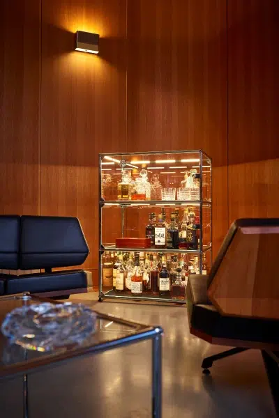 USM Haller Whiskey Cabinet